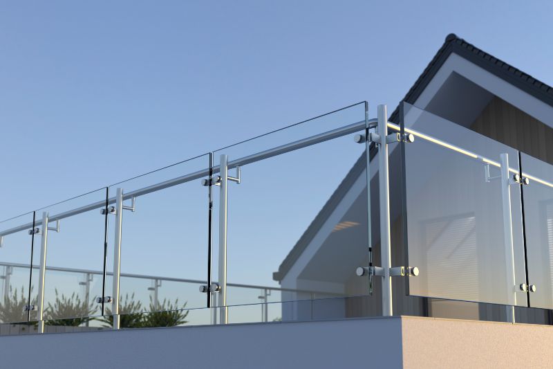 glass railings for balconies